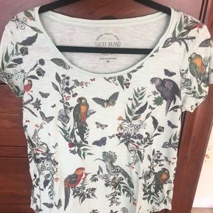 Lucky Brand Birds tee - LG